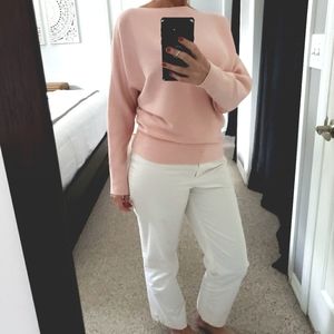 Lauren Ralph Lauren pink doleman sweater medium